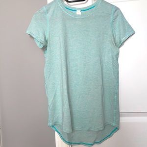 Ivivva Size 14 light blue T shirt.